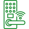 Smart keypad door lock with Wi-Fi