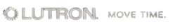 Lutron logo with Move Time slogan